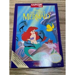 Disney's The Little Mermaid‎ (Nintendo NES, 1991) CIB Tested